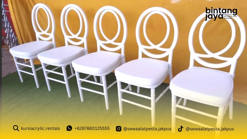 Sewa Kursi Olivia Kayu Putih Jakarta