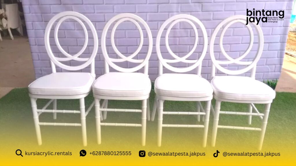 Sewa Kursi Olivia Kayu Putih Jakarta