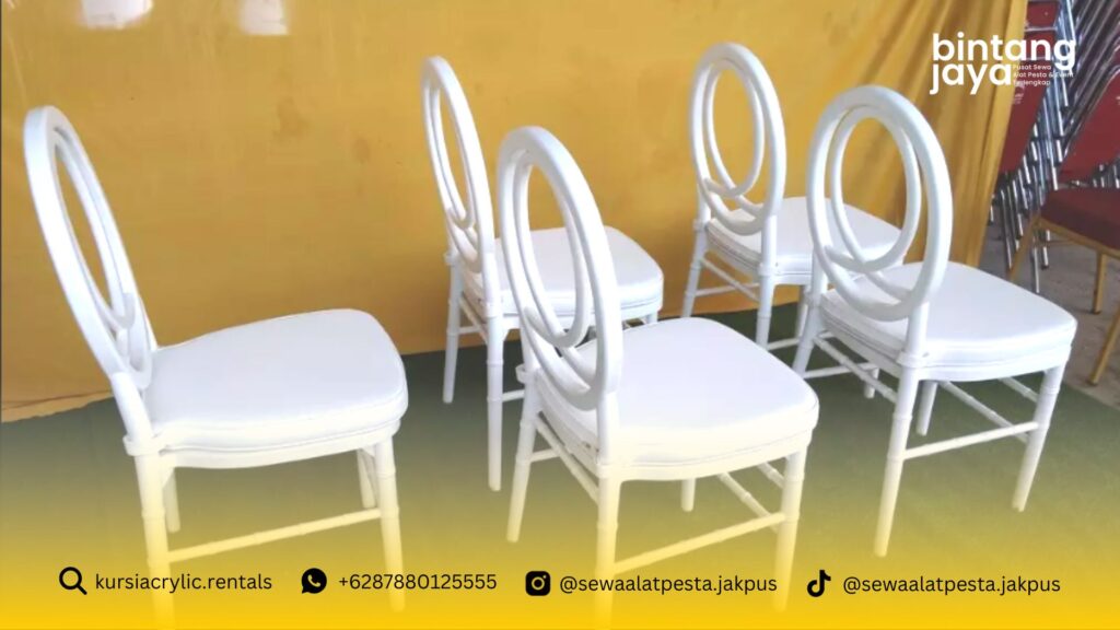 Sewa Kursi Olivia Kayu Putih Jakarta