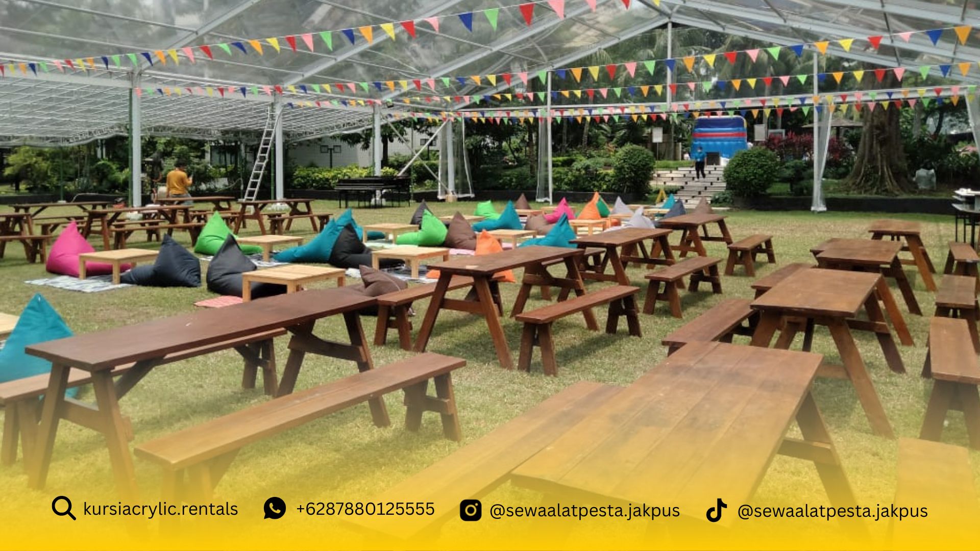 Sewa Kursi Selong Kebayoran Baru Jakarta Selatan