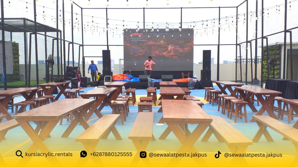 Sewa Meja Kursi Bangku Taman Jakarta