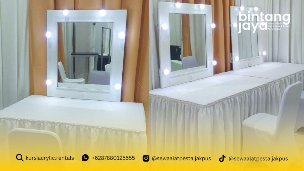 Sewa Meja dan Kaca Rias Jakarta Murah