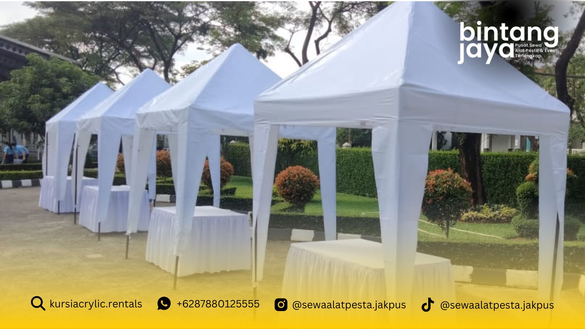 Sewa Tenda Kebon Pegangsaan Menteng Jakarta Pusat
