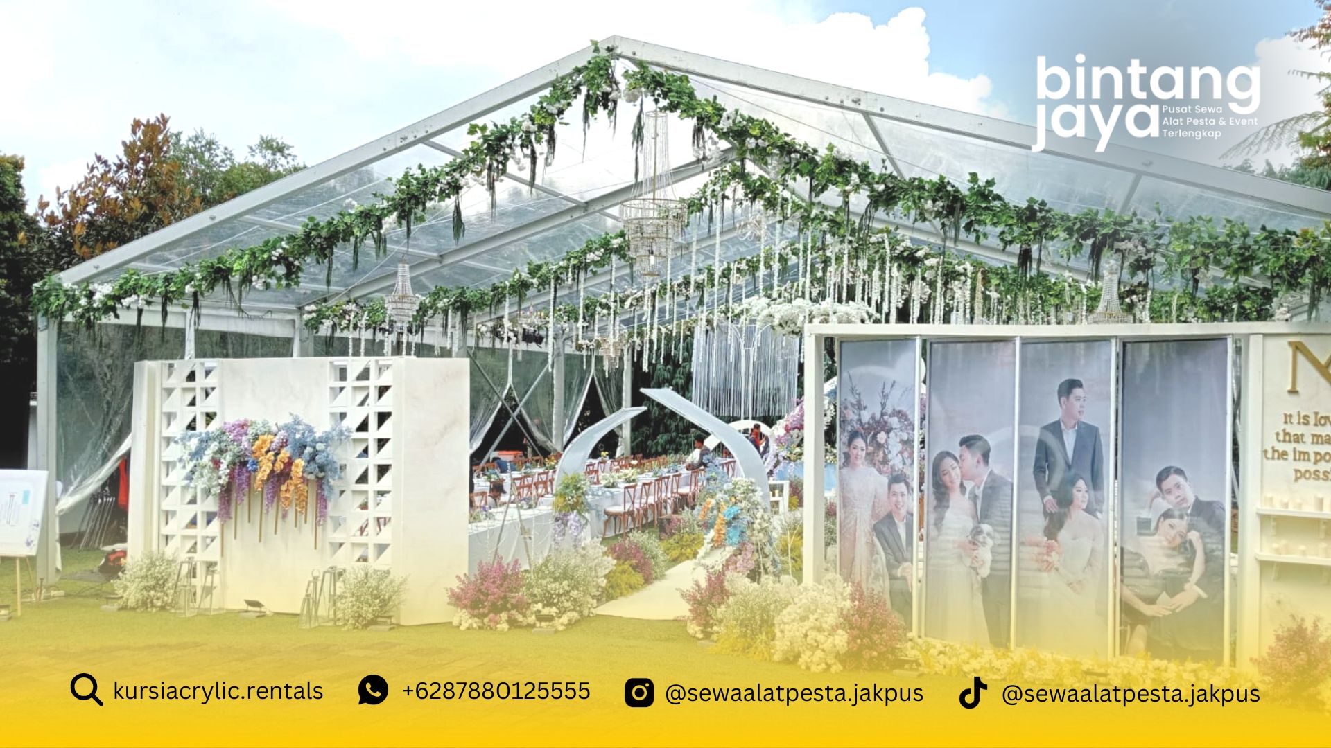 Sewa Tenda Kebayoran Lama Utara Jakarta Selatan