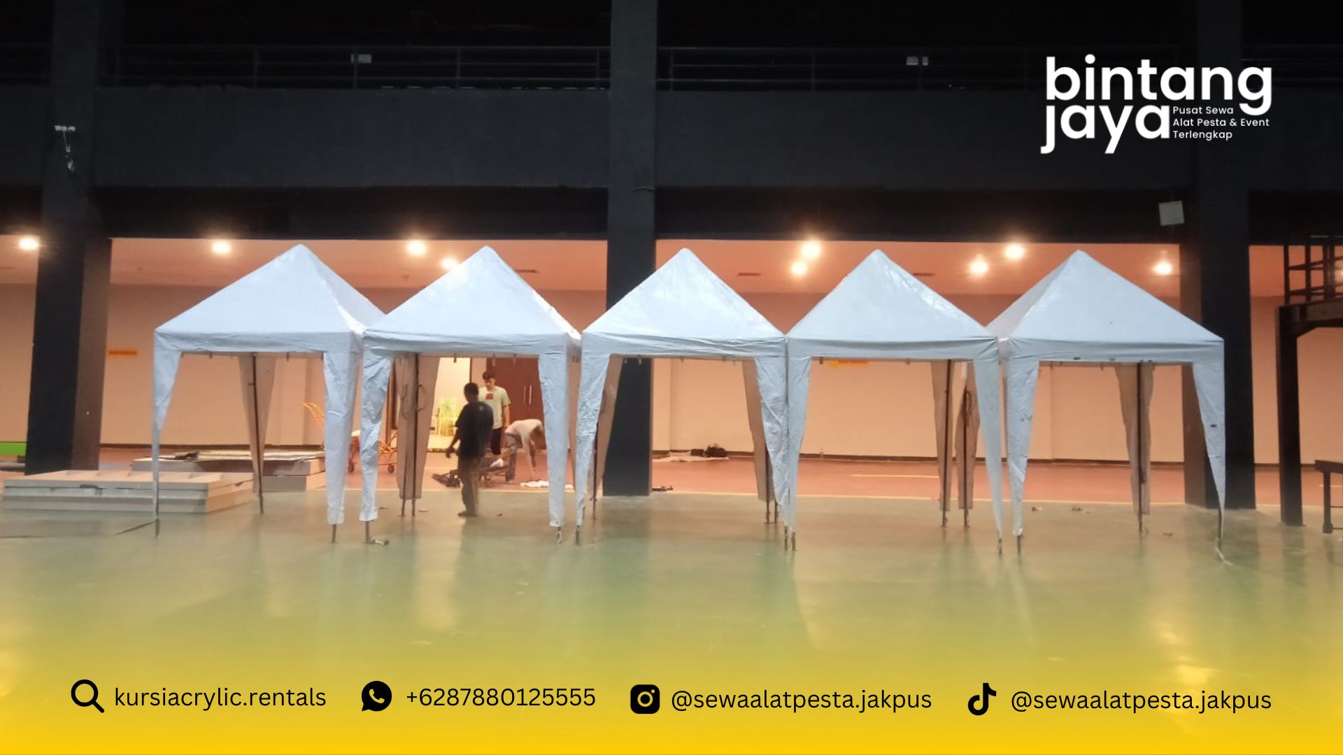 Sewa Tenda Bazar Kramat Senen Jakarta Pusat