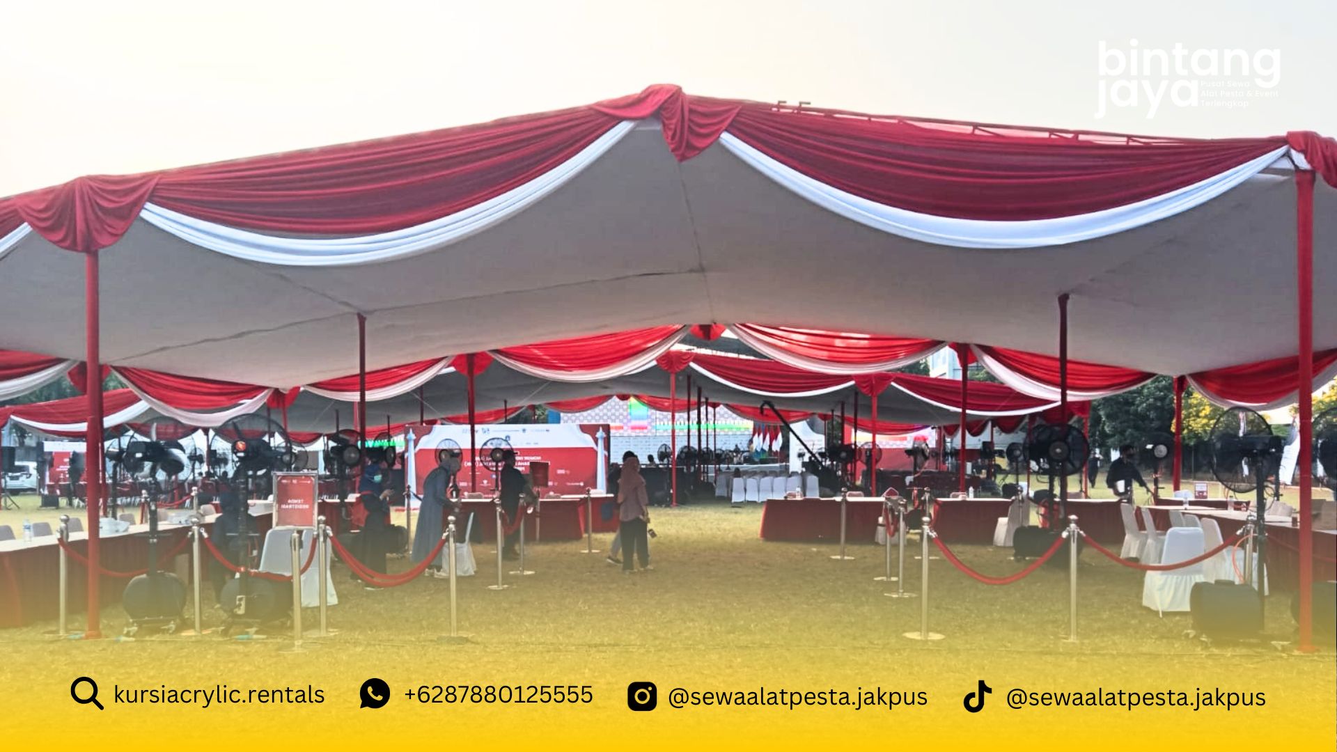 Sewa Tenda Konvensional Bungur Senen Jakarta