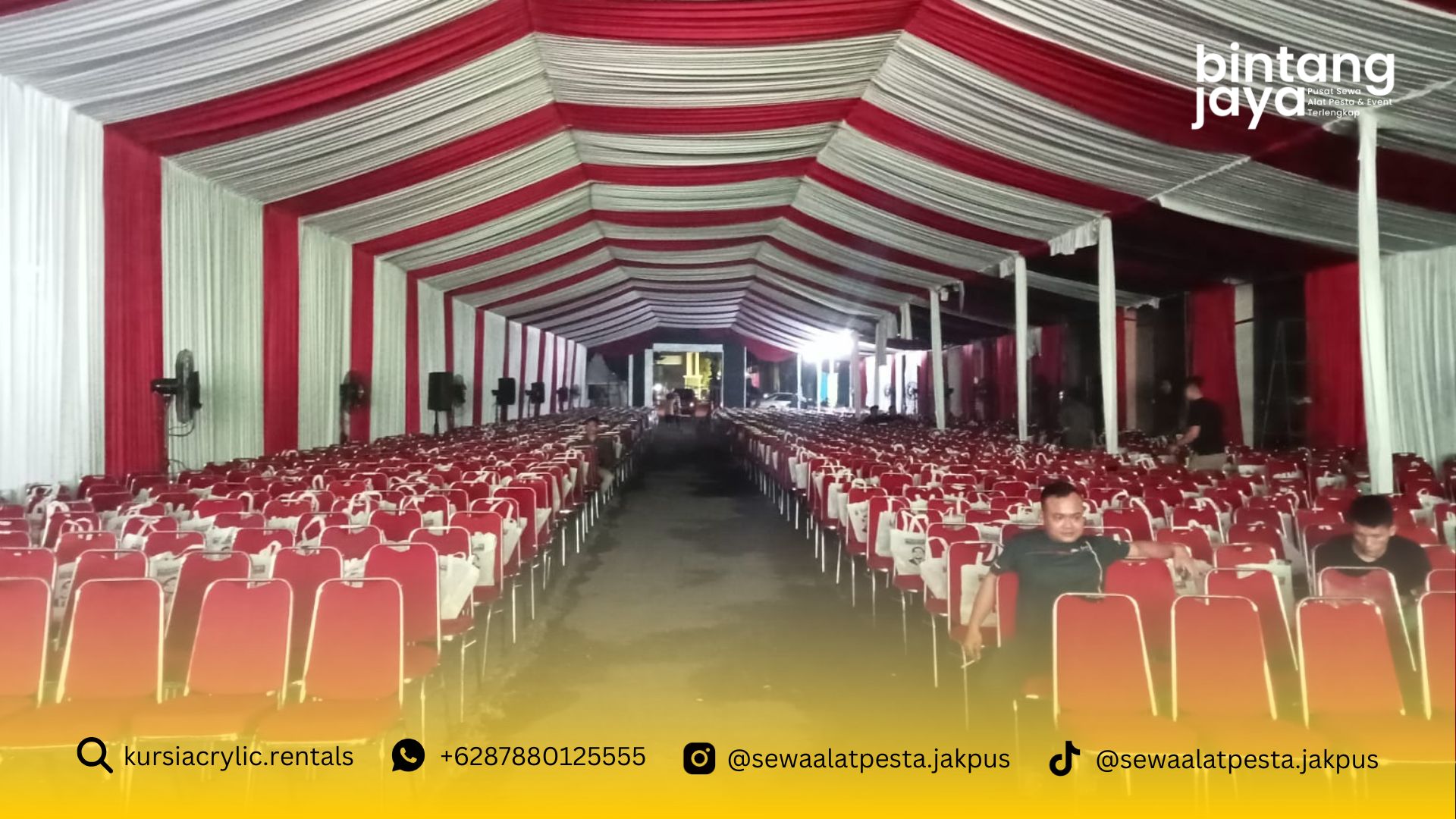Sewa Tenda Konvensional Bungur Senen Jakarta