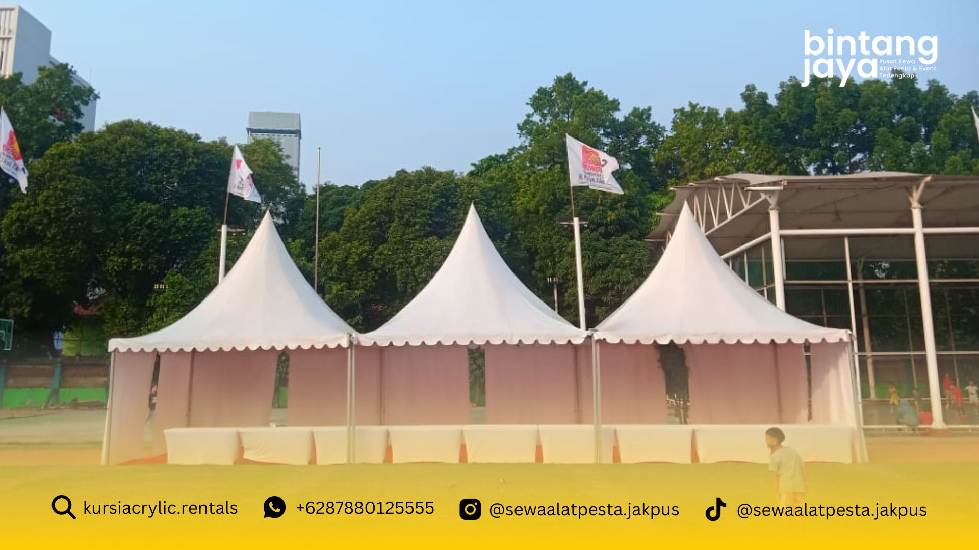 Sewa Tenda Pegangsaan Menteng Jakarta Pusat