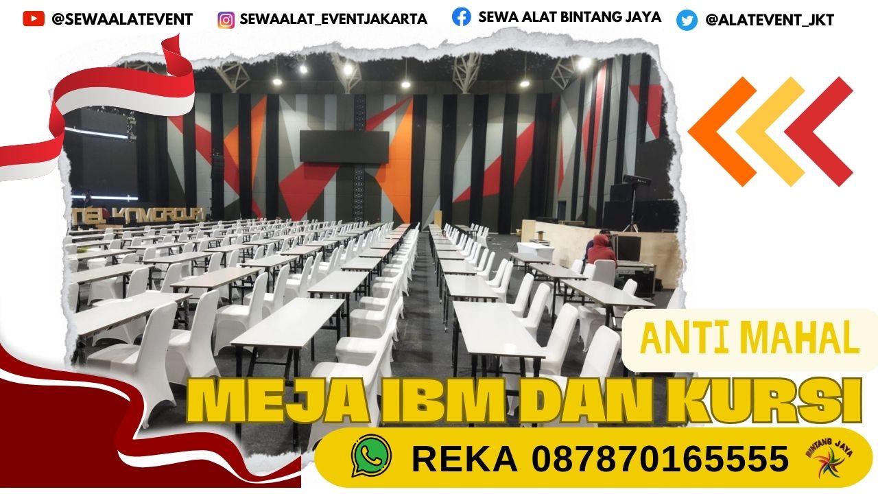 SEWA MEJA IBM DAN KURSI FUTURA STOCK MELIMPAH CIBUBUR JAKTIM