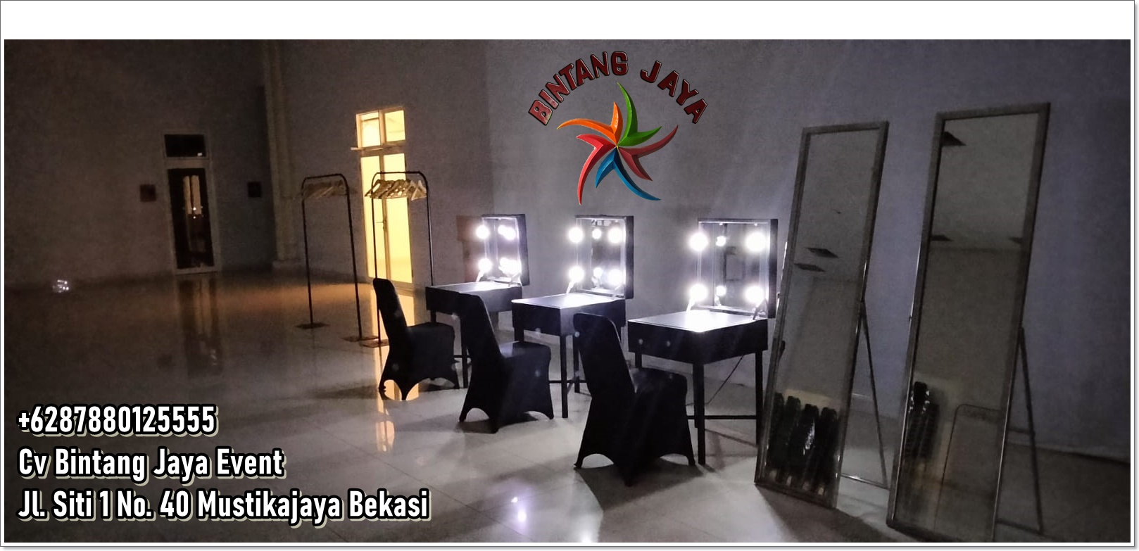 Menyewakan Meja Kaca Rias Kawasan Industri Gobel Bekasi Jawa Barat