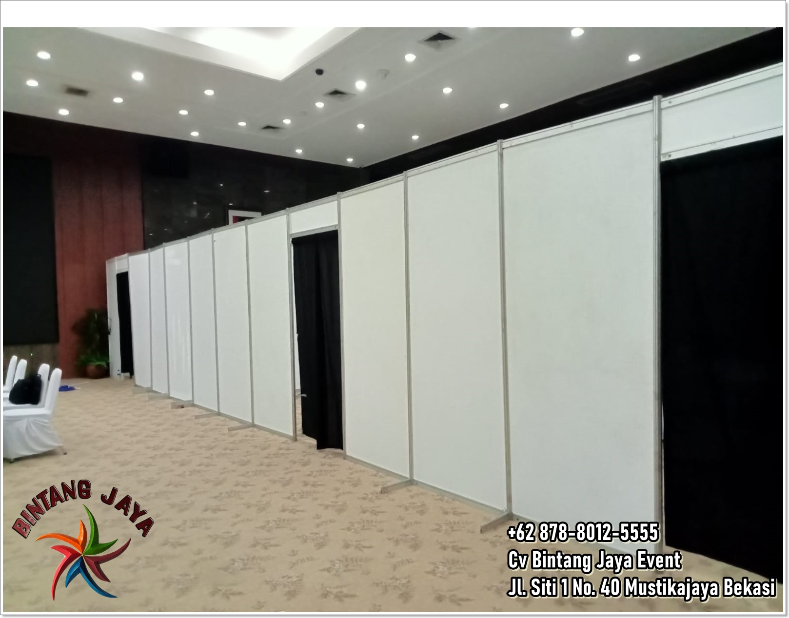 Jasa Sewa Partisi Pameran R8 Bekasi International Industrial Estate