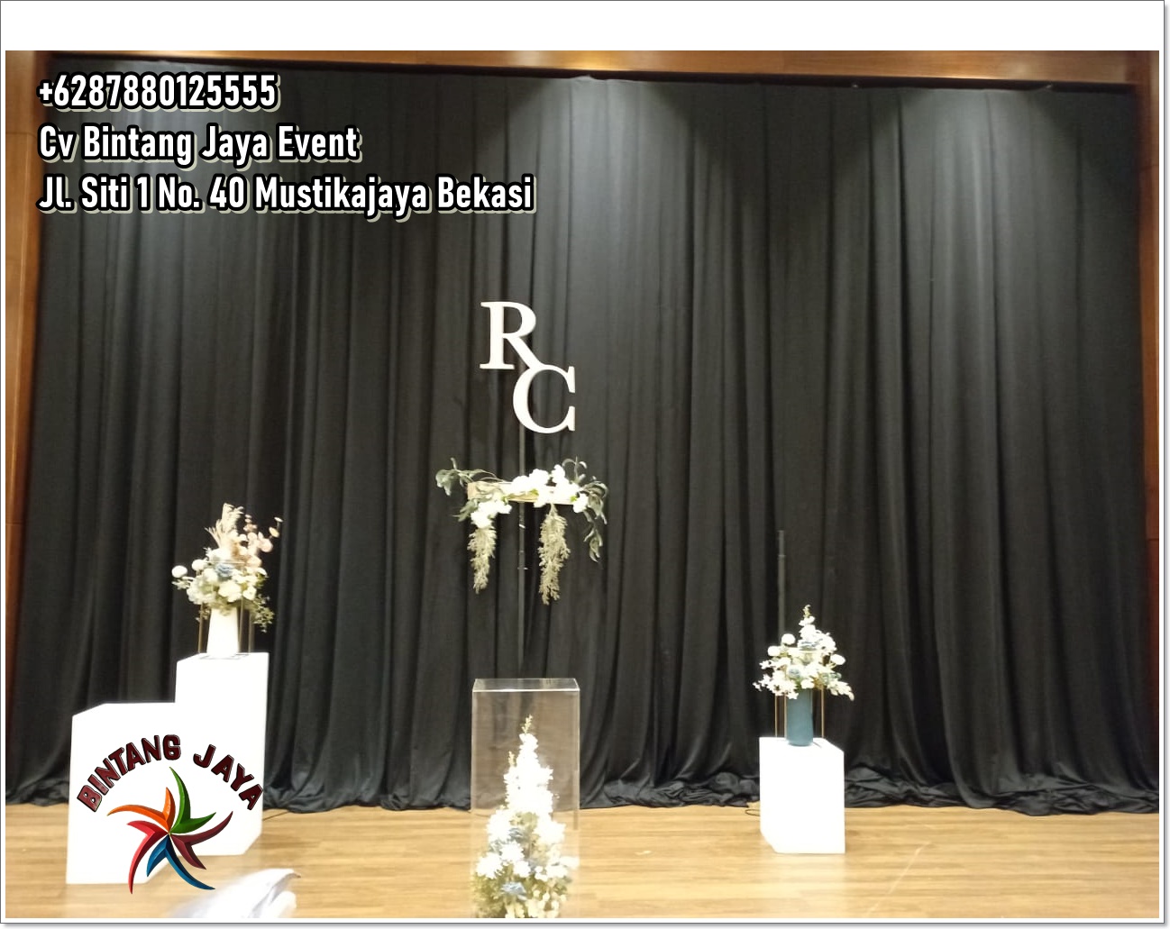 Jasa Sewa Tirai Dekorasi Di Kawasan Industri Sentul Bogor