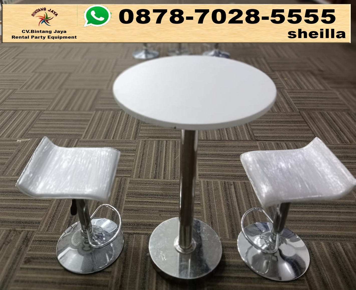 Sewa kursi bar event seminar sewa murah Cilegon Banten