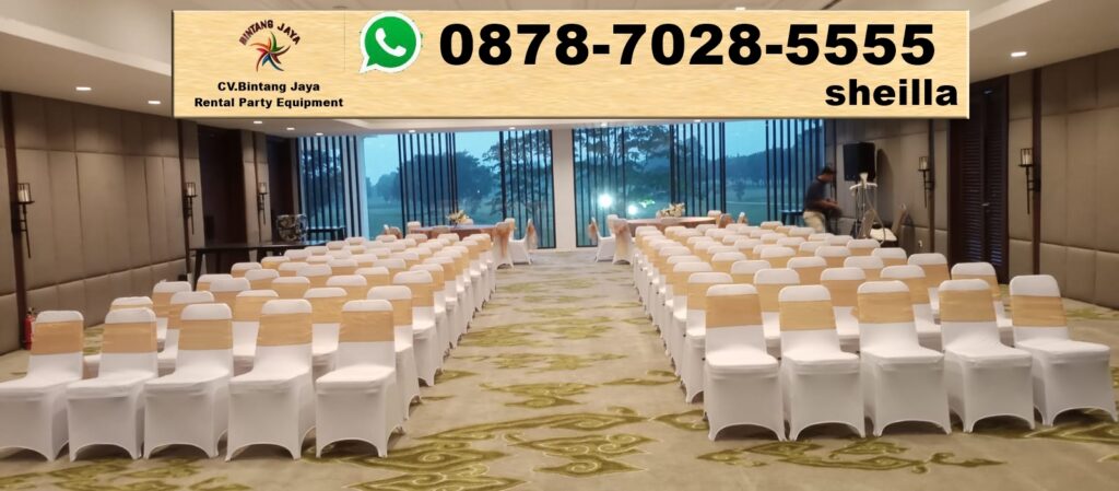 Pusat sewa kursi futura  cover putih Bogor Selatan