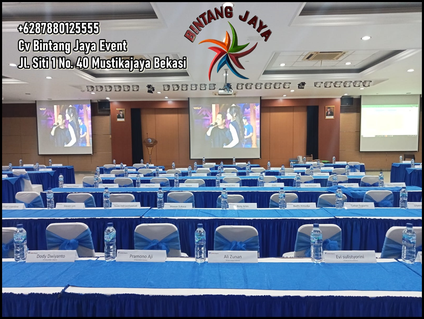 Sewa Meja IBM D180cm Di Jakarta Selatan