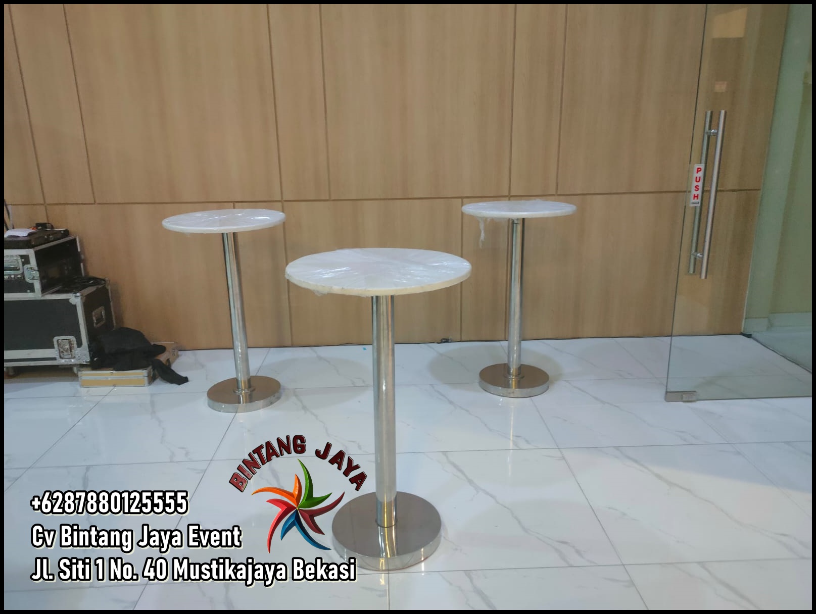 Sewa Barstool Kursi Bar Silinder Murah Free Ongkir Jakarta