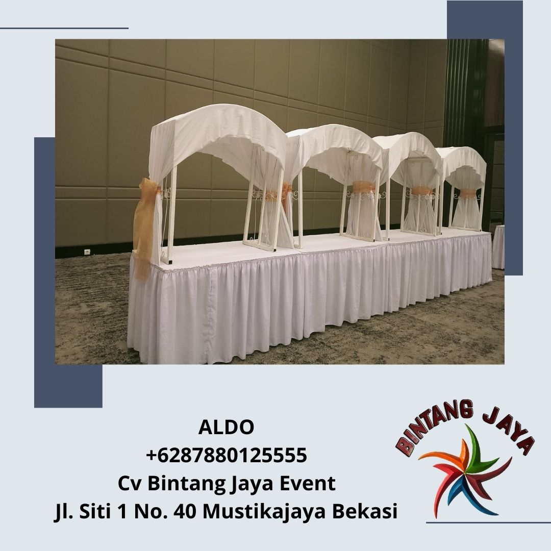 Pusat Sewa Meja Kotak Ukuran 80x120cm Stok Ribuan Jakarta