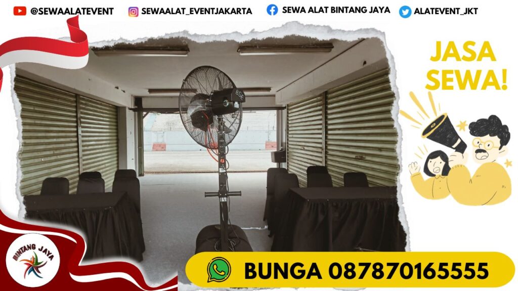SEWA MISTYFAN SIAP PAKAI MENDINGINKAN EVENT DEPOK JAWA BARAT
