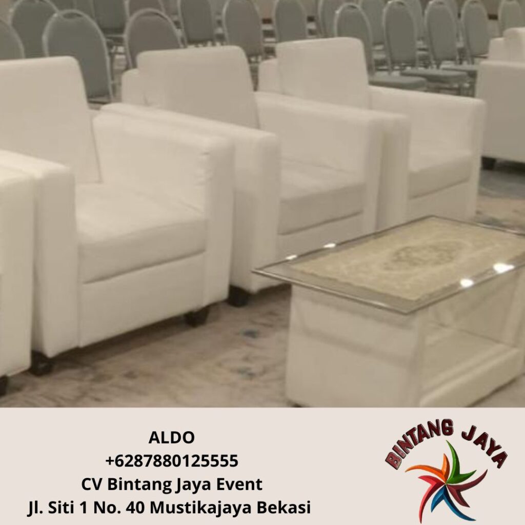 Jasa Layanan Sewa Kursi Sofa Beragam Model Bekasi