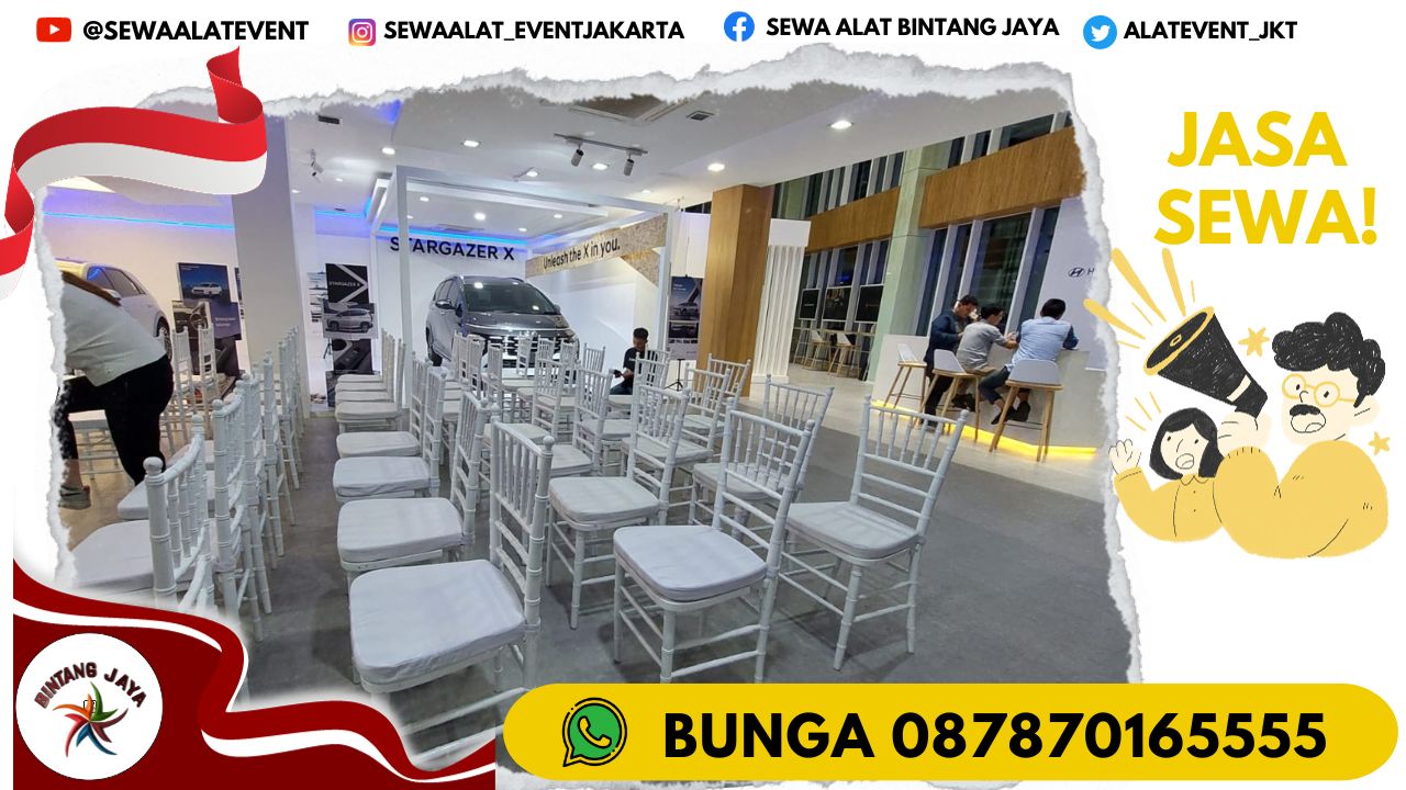 SEWA KURSI TIFFANY HARGA TERJANGKAU SIAP KIRIM JAKARTA FREE ONGKIR