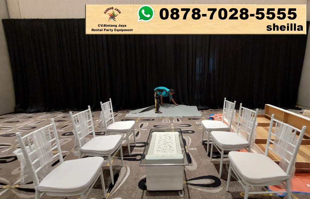Layanan sewa kursi tiffany kayu top quality Bekasi
