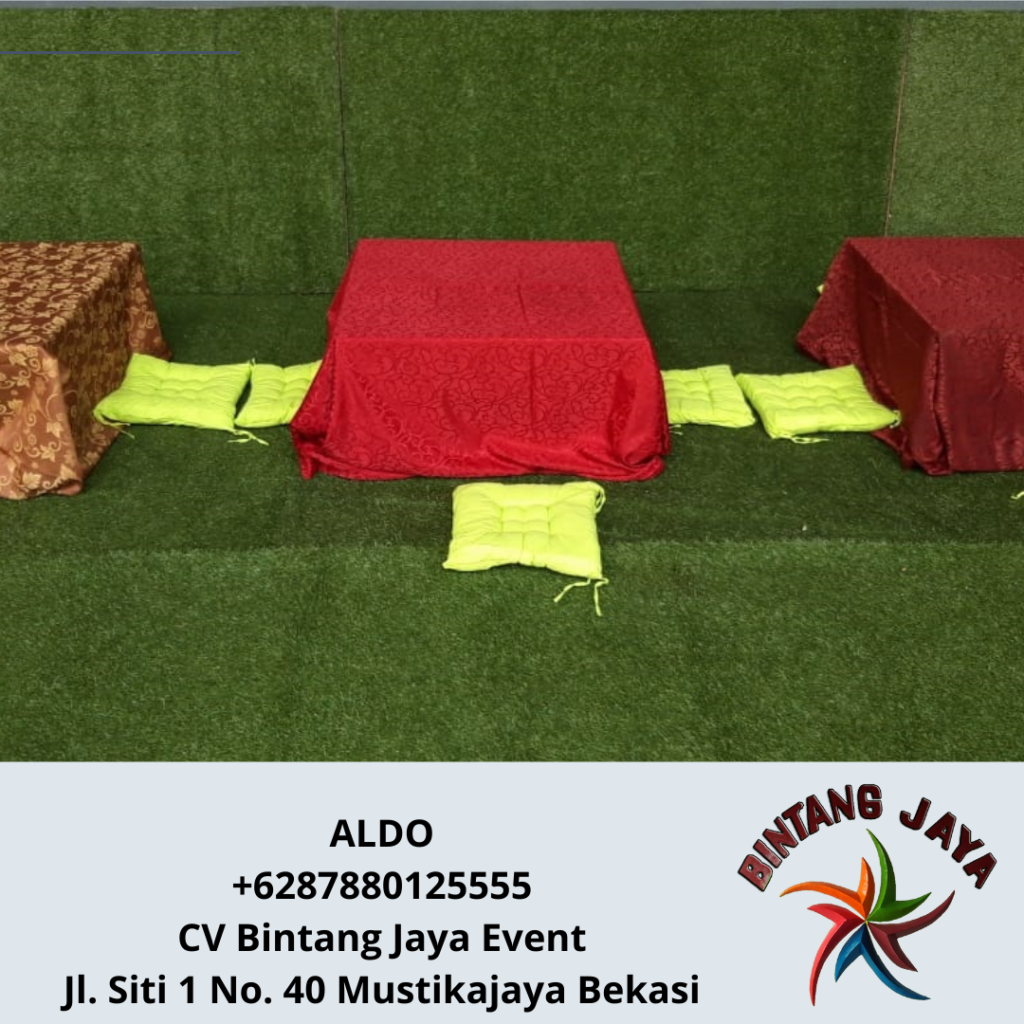 Pusat Sewa Meja Lesehan Harga Terbaru 2024 Jakarta