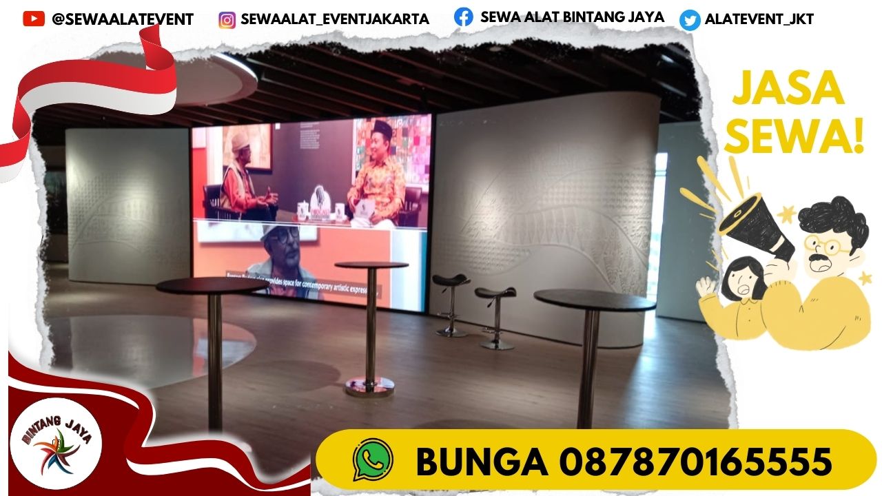 SEWA MEJA BAR DESAIN MODERN PAS UNTUK ACARA KANTOR BEKASI