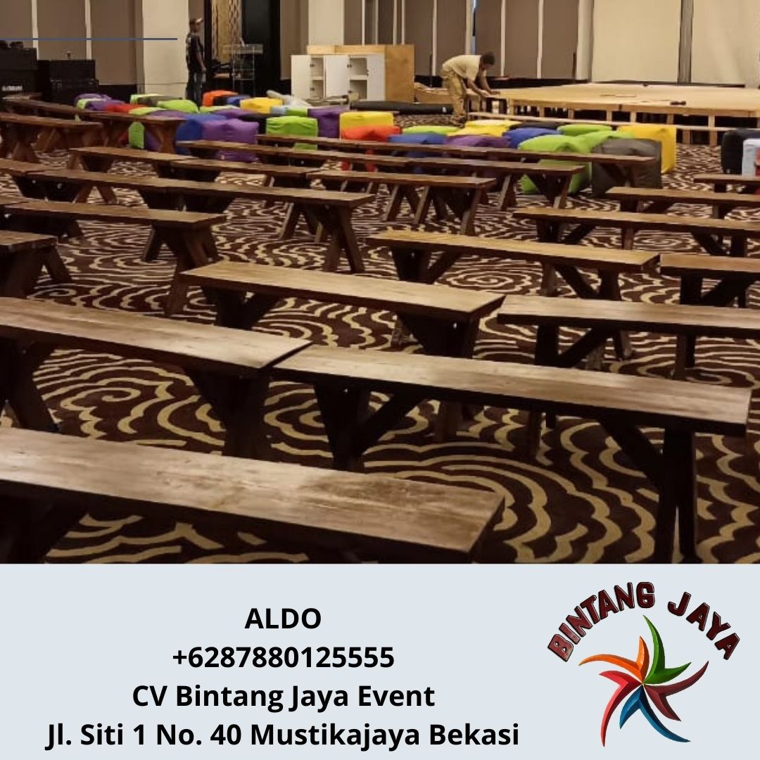 Sewa Meja Taman Kayu Exstra Respon Cepat Jakarta Selatan
