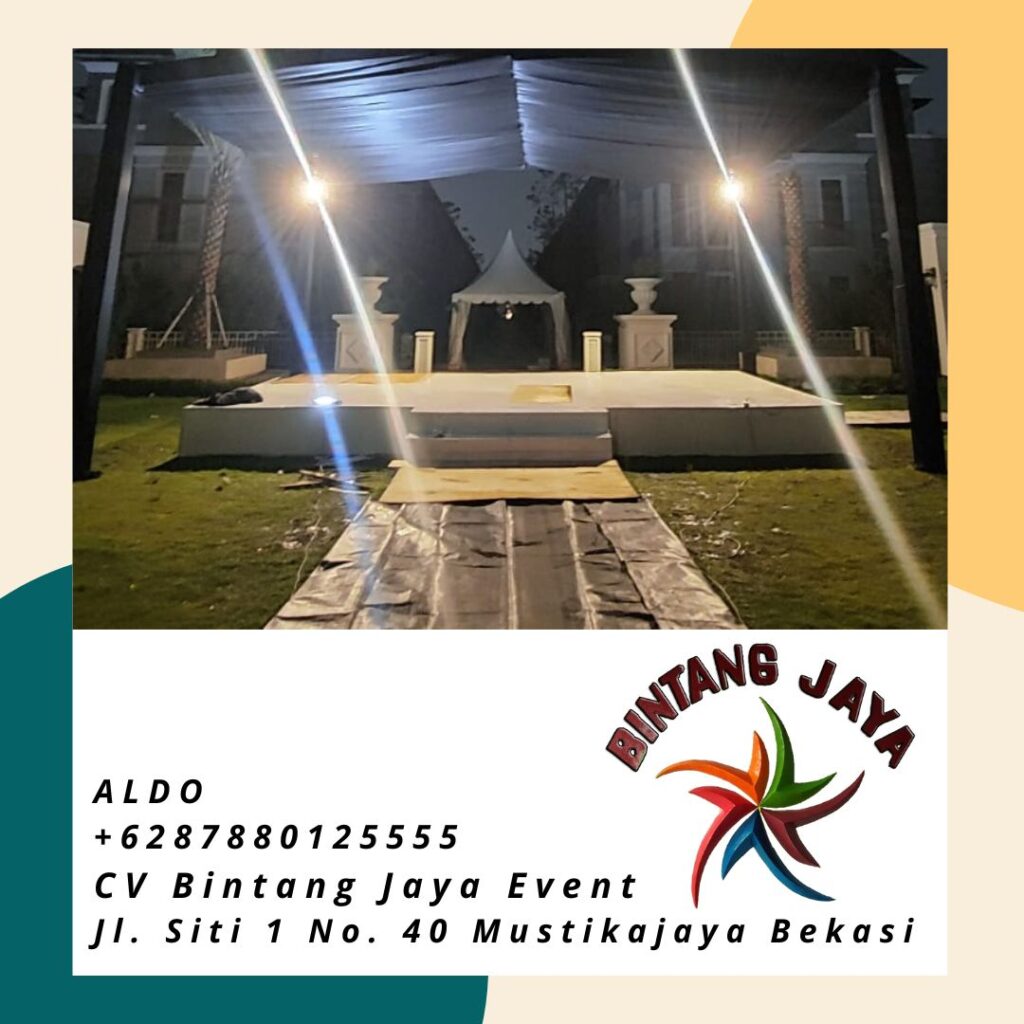 Sewa Stage atau Panggung Outdoor Indoor Jakarta