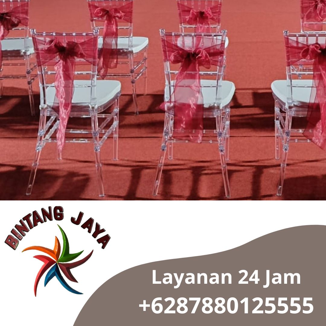 Layanan Sewa Kursi Acrylic Bening Area Jakarta