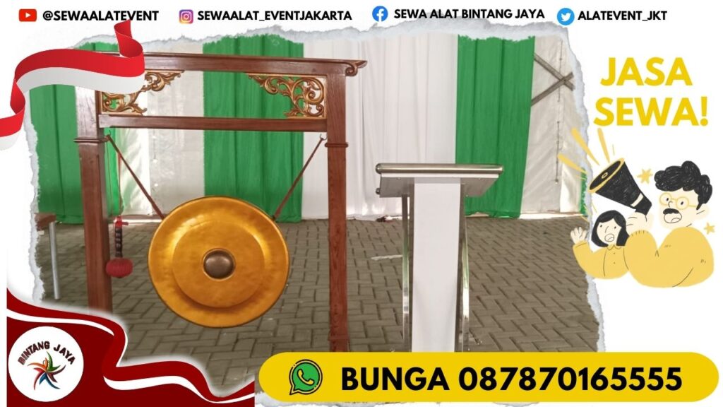 SEWA GONG PERESMIAN JABODETABEK HARGA SEWA TERJANGKAU