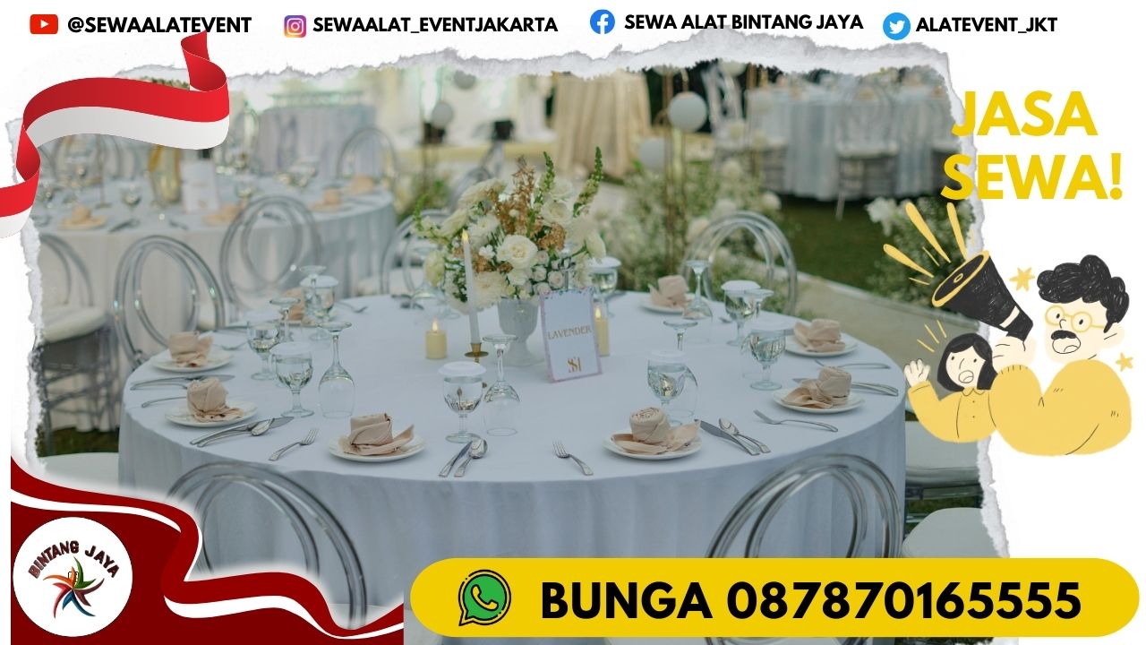 PUSAT SEWA KURSI TYPE ACRYLIC AREA TANGERANG