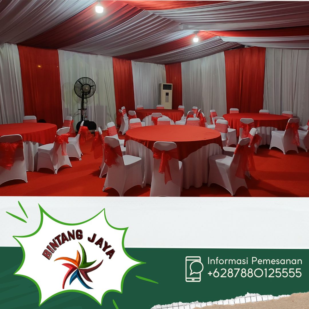 Sewa Meja Bulat D160cm Event Jakarta Pusat