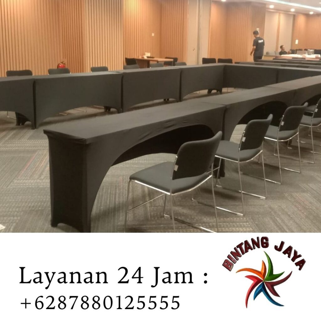 Sewa Meja IBM D180cm PT OSCT Indonesia Area Cikarang