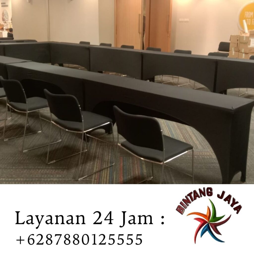 Sewa Meja IBM D180cm PT OSCT Indonesia Area Cikarang