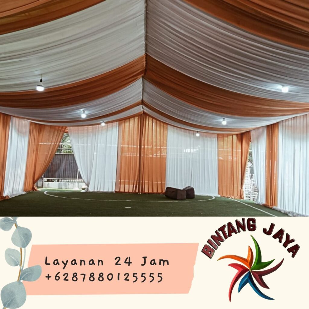 Sewa Tenda Dekorasi Serut Rumah Wilayah Jakarta