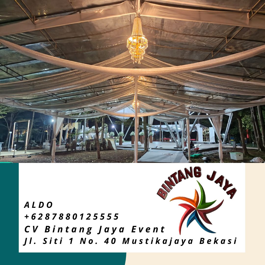 Sewa Tenda Roder Transfaran 10x10m Area Jakarta