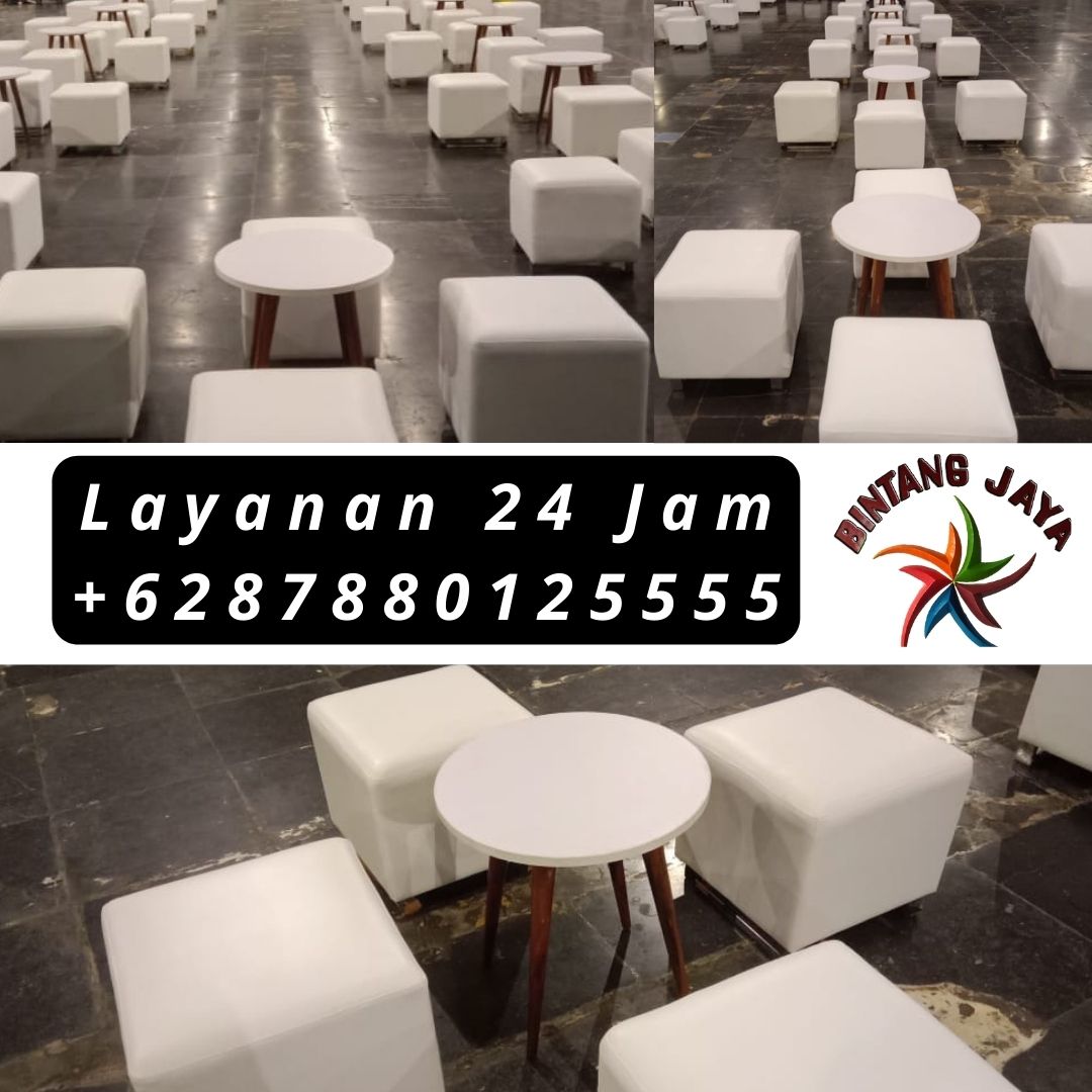 Rental Kursi Puff Set Meja Kopi Harga Terjangkau Area Bogor Selatan
