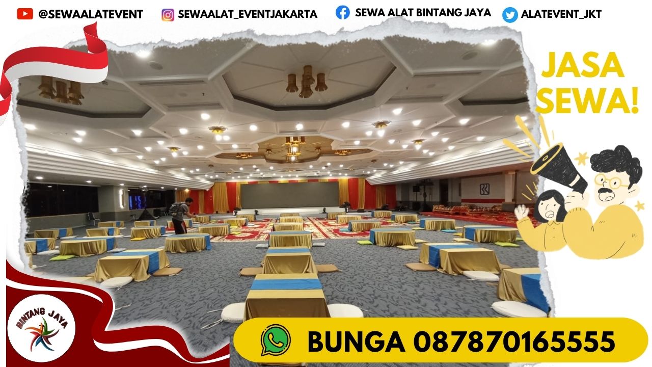 SEWA MEJA LESEHAN SIAP KIRIM SKALA BESAR MATRAMAN JAKARTA