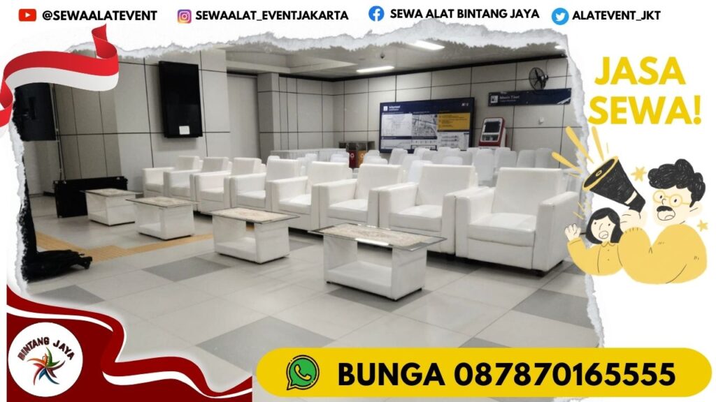 SEWA SOFA TYPE OVAL DAN KOTAK AREA JAKARTA