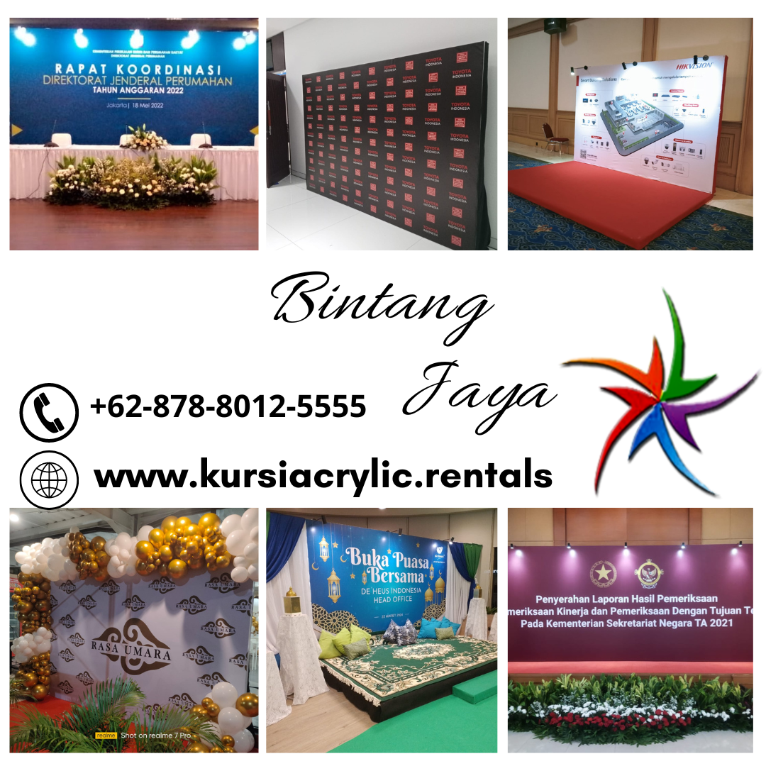 Sewa Backdrop Event Bank Danamon Kuningan Jakarta