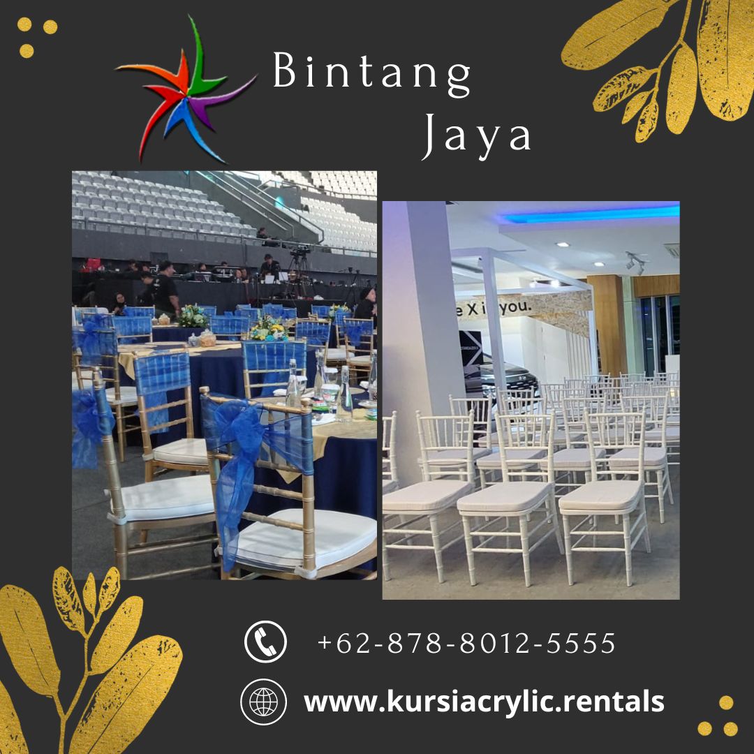 Sewa Kursi Tiffany Banyak Tersedia Harga Hemat Area Purwakarta