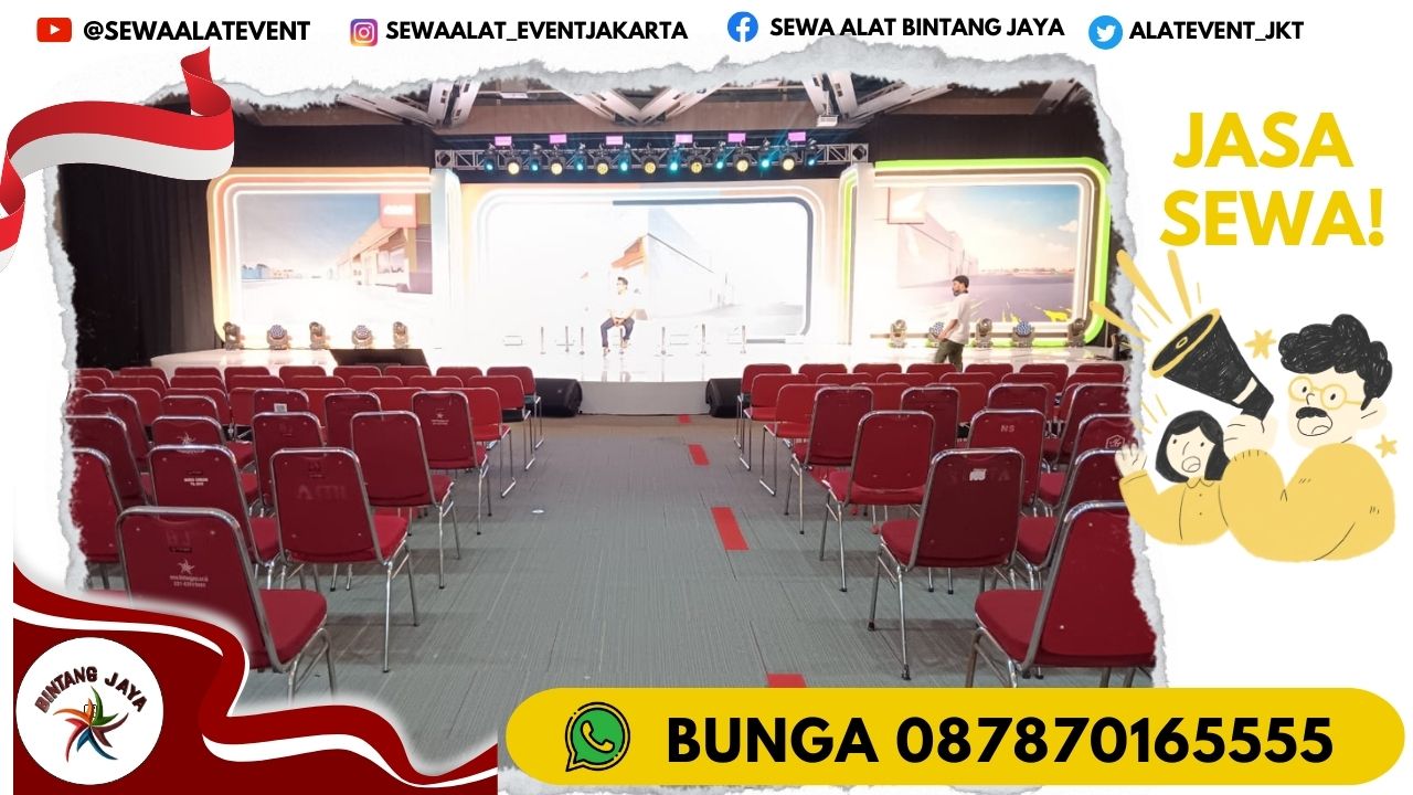 SEWA KURSI SUSUN STAINLESS TYPE FTR-405 JAKARTA