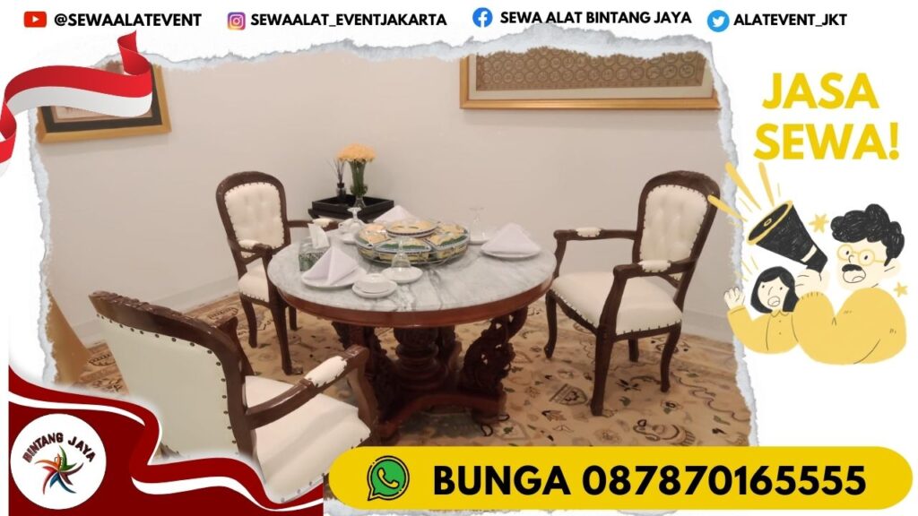 SEWA KURSI VIP TYPE JOKOWI JAKARTA