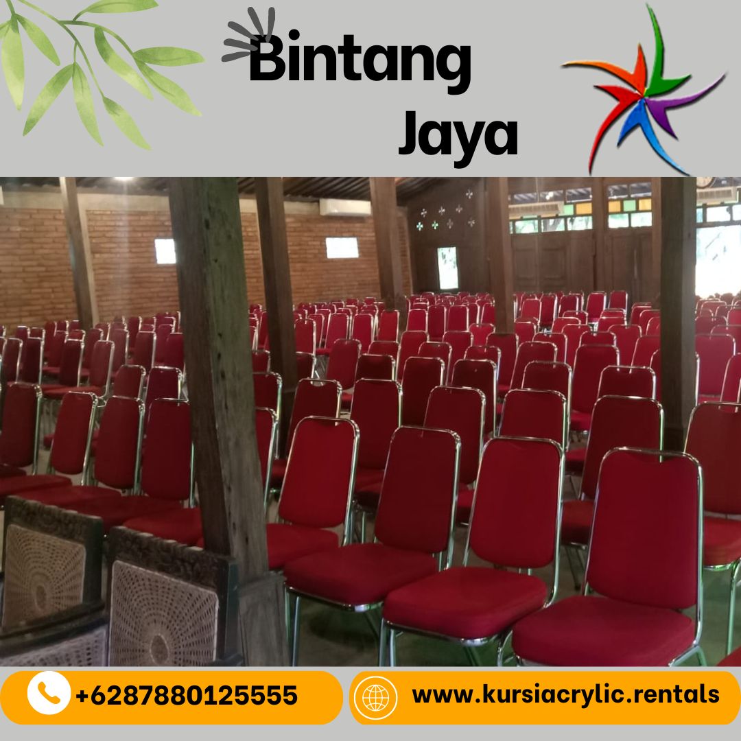 Sewa Kursi Futura Susun Ftr405 Event Hotel Brilian Jakarta