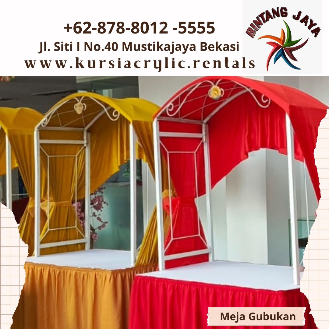 Sewa Stand Makanan Meja Gubukan Jakarta
