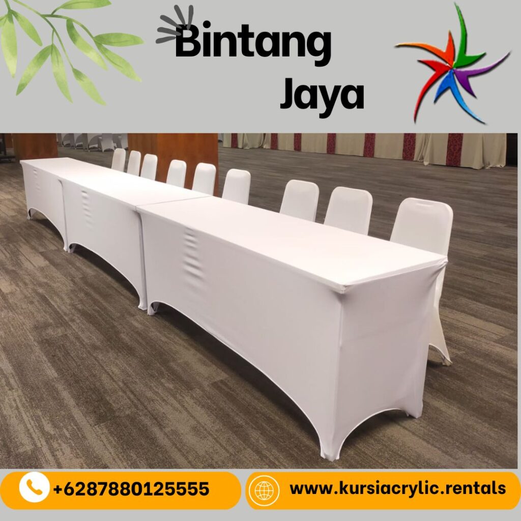 Sewa Meja Ibm Cover Ketat Putih Pasar Minggu Jakarta