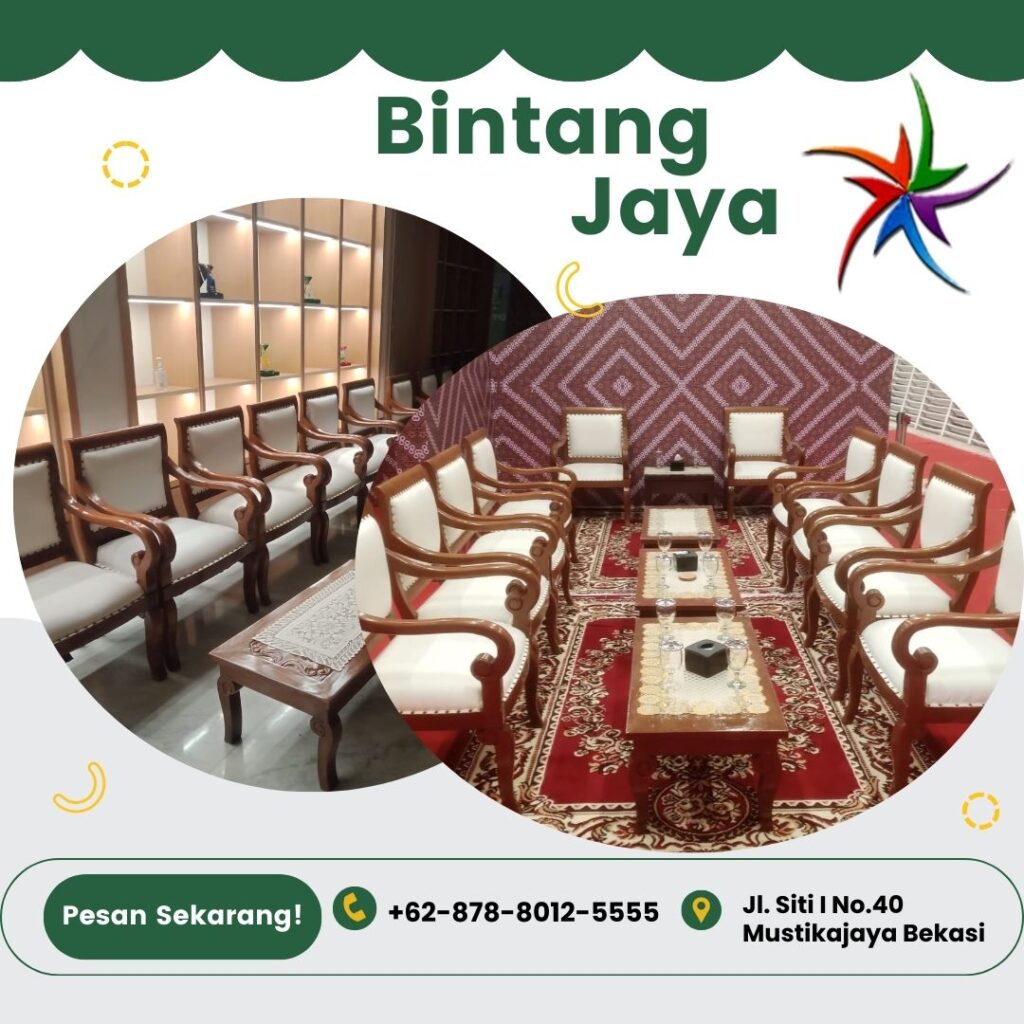 Jasa Sewa Kursi Kayu VIP Terdekat Jakarta