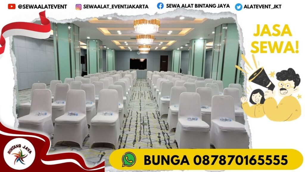 SEWA KURSI STANDAR EVENT FUTURA FTR-405 DI JAKARTA