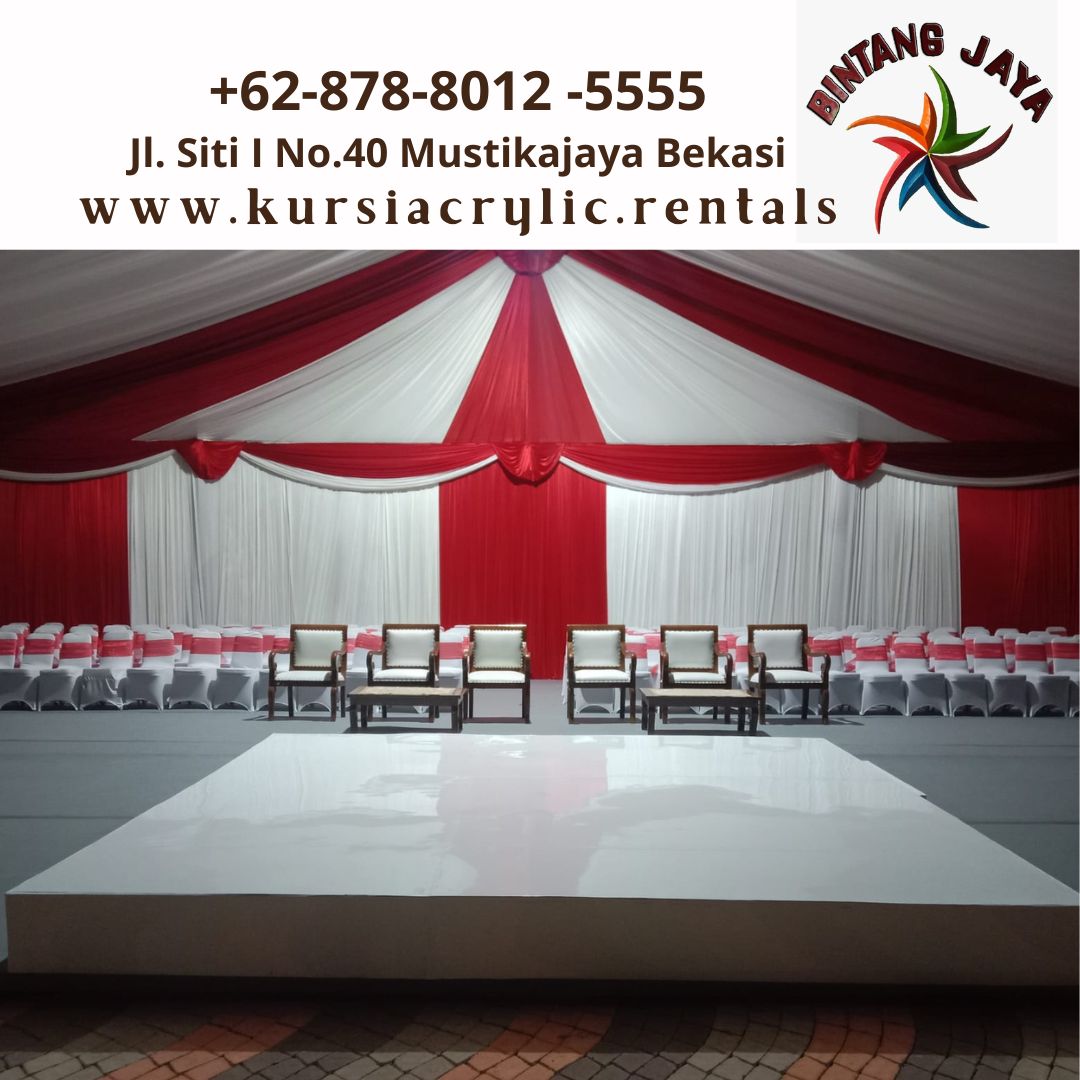 Sewa Panggung Type Melaminto Kotak Putih Jakarta